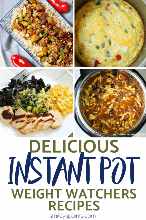 instant pot weight watchers recipes