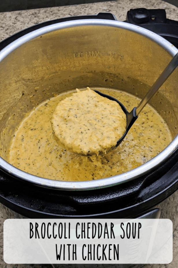 weight watchers instant pot broccoli cheddar soup