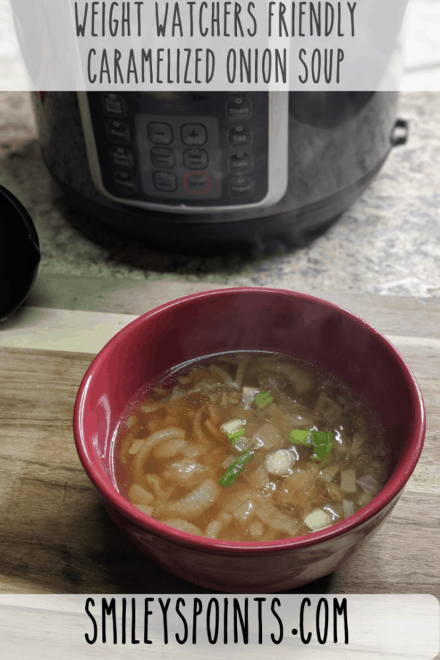 Weight Watchers Friendly Caramelized Onion Soup