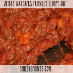 _Weight Watchers Friendly Sloppy Joe