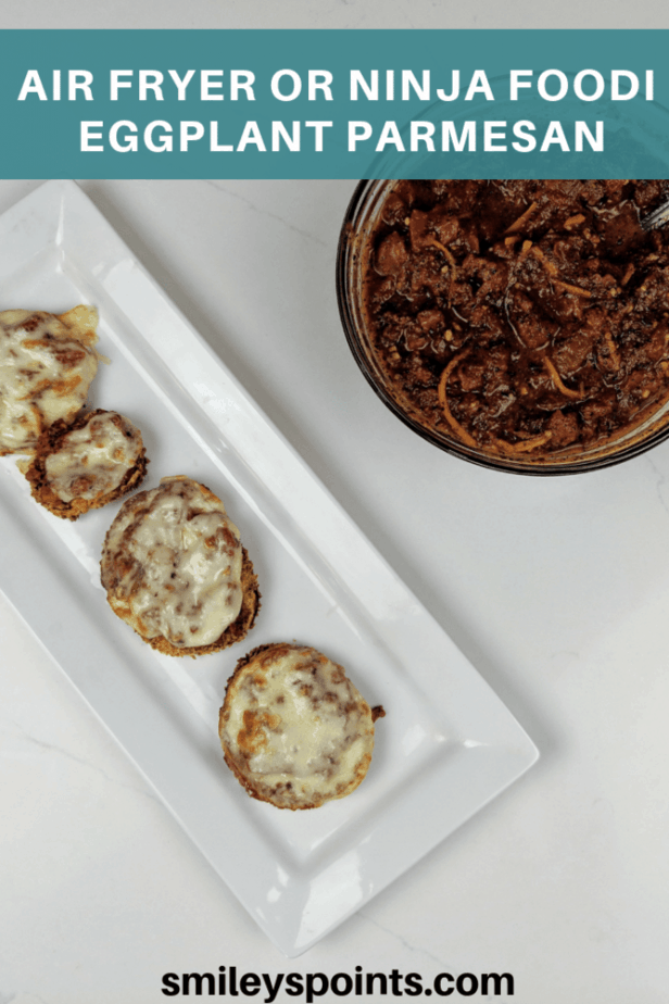 Air Fryer Or Ninja Foodi Eggplant Parmesan