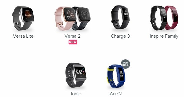 Fitbit Models