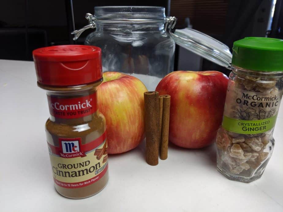 Cinnamon infused bourbon ingredients