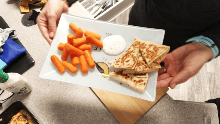 Buffalo Chicken Quesadilla