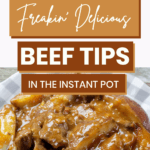 Instant Pot Beef Tips with Gravy