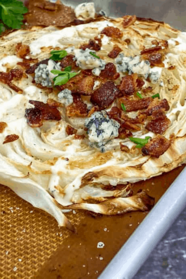 Loaded Cabbage Steak