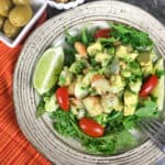 keto avocato shrimp salad