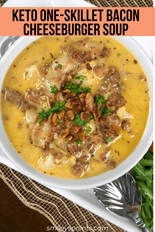 Keto Cheeseburger Soup