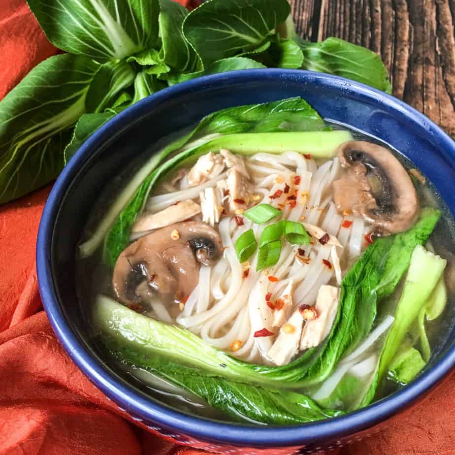 SV Chicken Bok Choy Soup