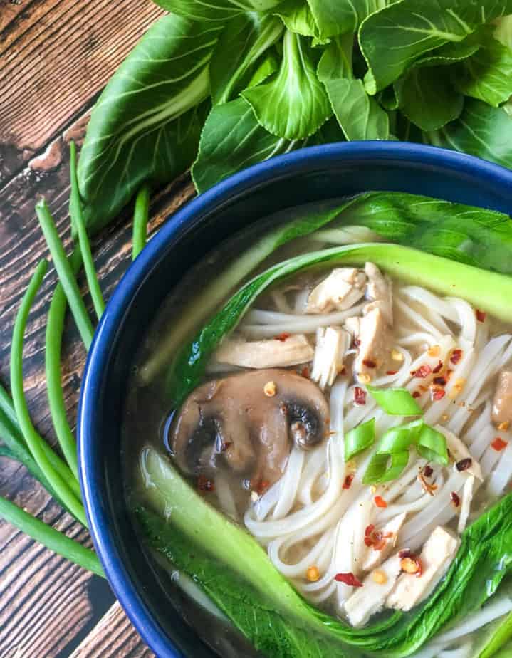 SV Chicken Bok Choy Soup