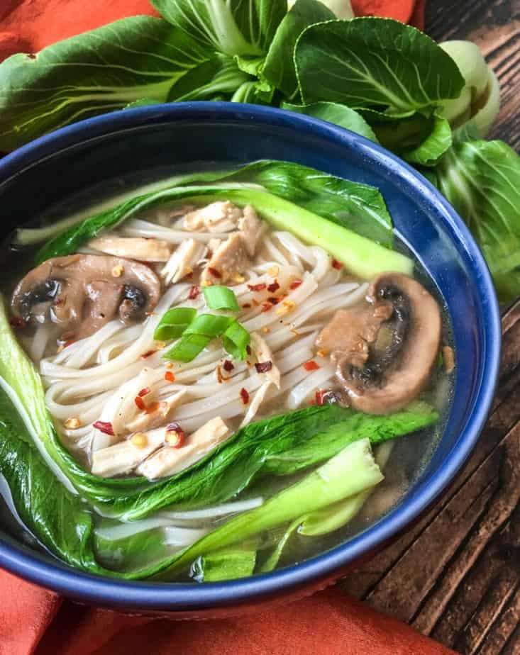 SV Chicken Bok Choy Soup