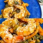 Spicy Honey Garlic Shrimp Skillet