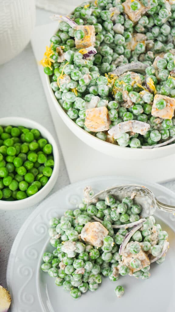 easy pea salad