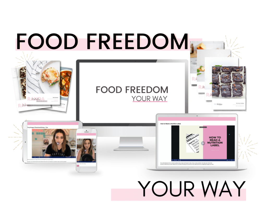 Food Freedom Your Way collage